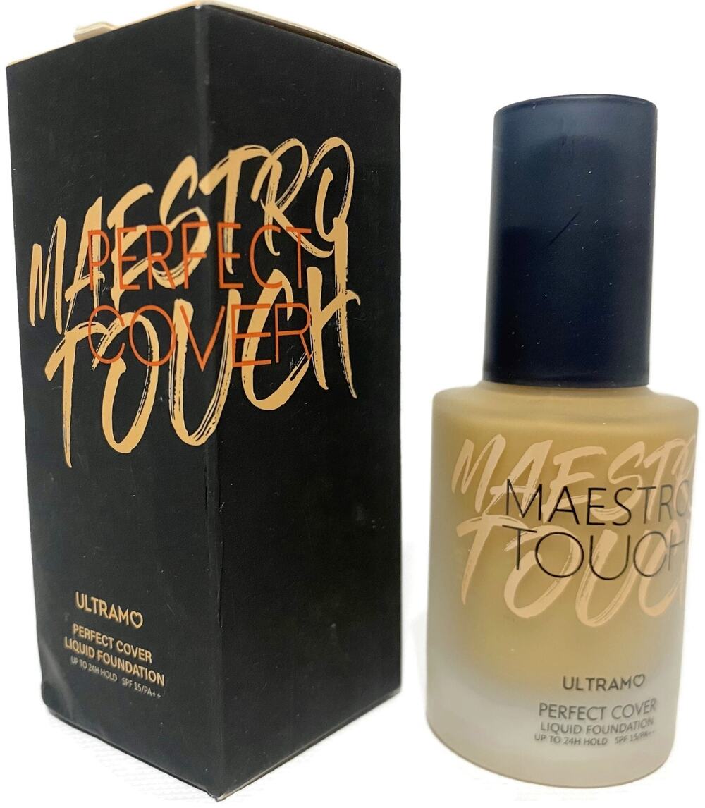 Ultramo Maestro Touch Perfect Cover Liquid Foundation NC42 Matte Full Coverage